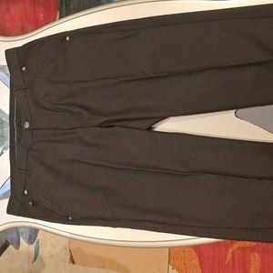 Lanzino, 38"x27" (unhemmed), Black Dress Slacks